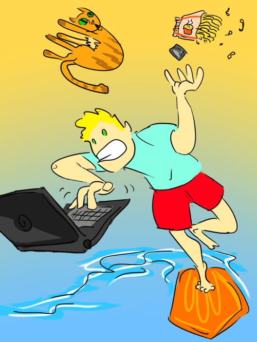 My most impressive skill: levitating electronics.