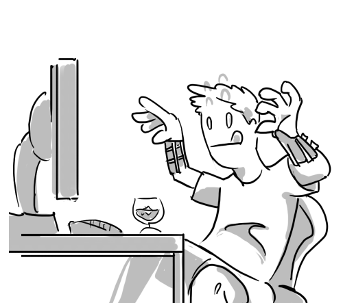 To feel cooler, I pretend the wrist protectors can shoot spider webs.